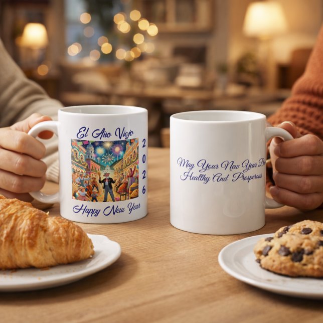 Silvesterfeier El Año Viejo Kaffeetasse (Von Creator hochgeladen)