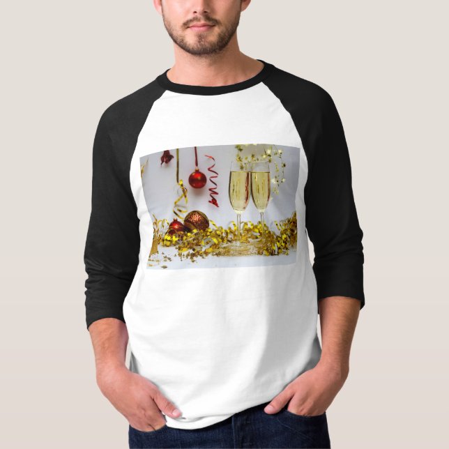 Silvesterfeier SlipperyJoe's Champagner-Wellness-C T-Shirt (Vorderseite)