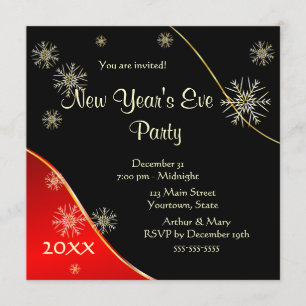 Silvesterparty 2020 einladung