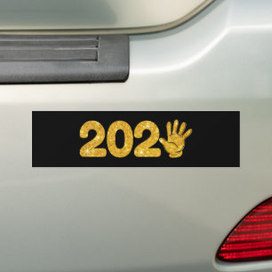 Silvesterparty 2025 - Frohes Neues Jahr 2025 Autoaufkleber