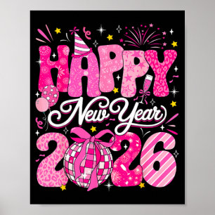 Silvesterparty 2026 Nye Familie Matching Poster