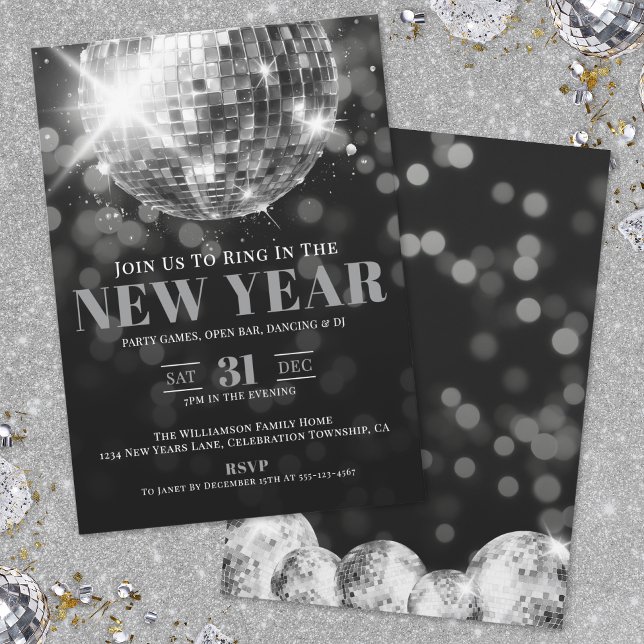 Silvesterparty Einladung (New Year's Eve Party Invitation)