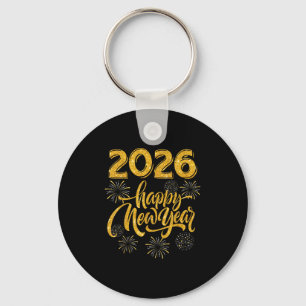 Silvesterparty Zubehör 2026 Frohes Neues Jahr F Schlüsselanhänger