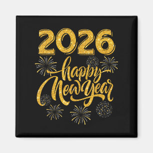 Silvesterpartyartikel 2026 Frohes Neues Jahr F Magnet