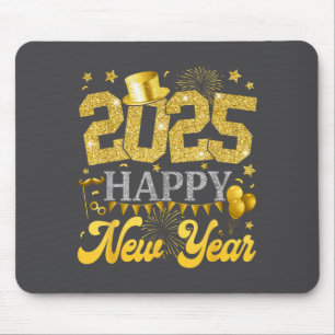 Silvesterpartybedarf 2025 Frohes Neues Jahr F Mousepad