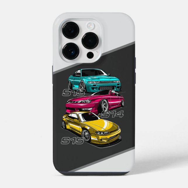 SILVIA "S" CHASSIS EVOLUTION iPhone HÜLLE (Rückseite)