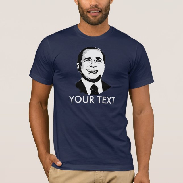 Silvio Berlusconi T-Shirt (Vorderseite)