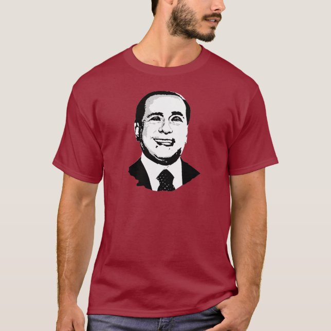Silvio Berlusconi T-Shirt (Vorderseite)