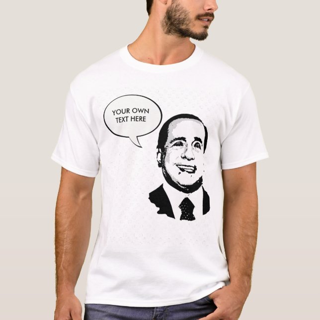 Silvio Berlusconi T-Shirt (Vorderseite)