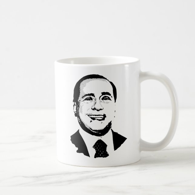 Silvio Berlusconi Tasse (Rechts)