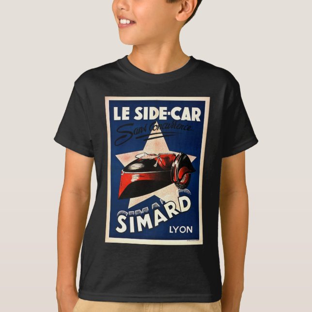 Simard - Le-Seitenauto T-Shirt (Vorderseite)