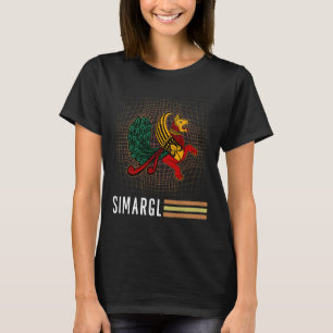 Simargl Heidentum Hund Nordische Abstammung Nation T-Shirt