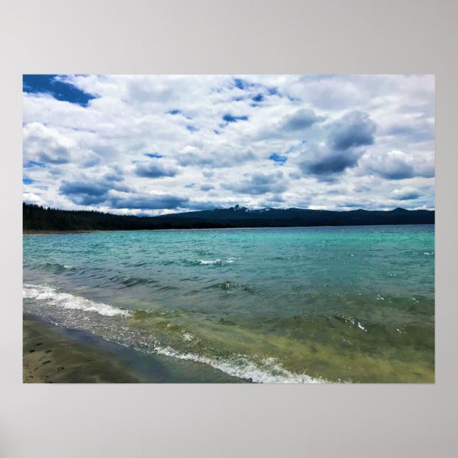 Simax Bay at Crescent Lake Poster (Vorne)