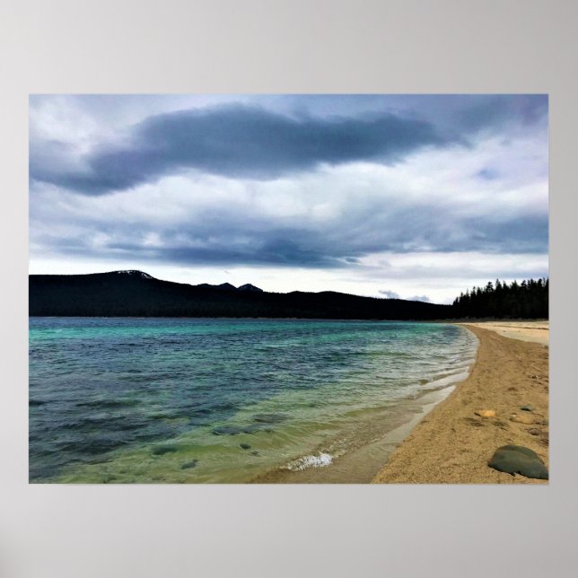 Simax Bay at Crescent Lake Poster (Vorne)