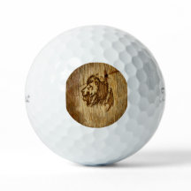 Simba Golf Balls von Daniel Duwa Artlove