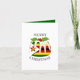 SIMBABWE FLAG   Pudding   Weihnachten