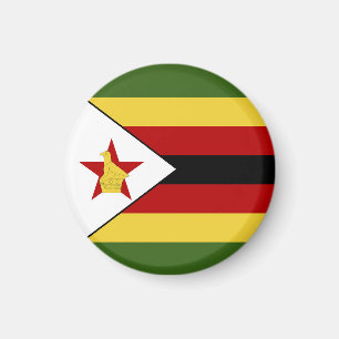Simbabwe-Flagge Magnet