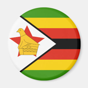 Simbabwe-Flaggen-Magnet Magnet
