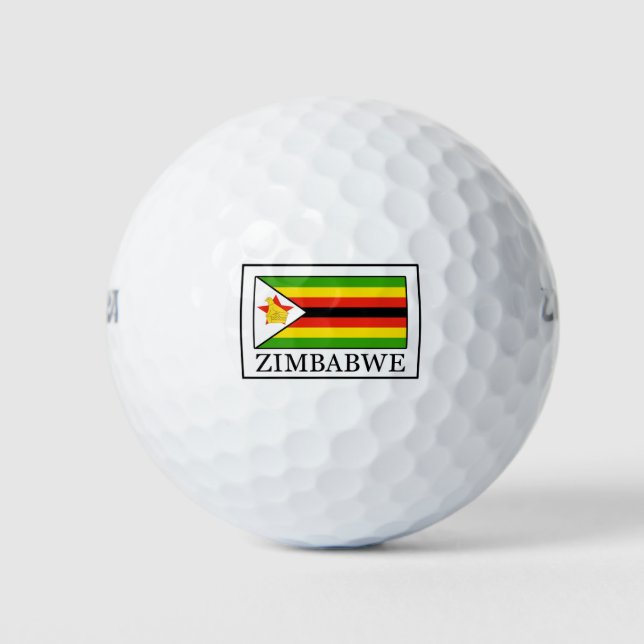 Simbabwe Golfball (Vorderseite)