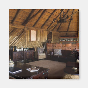 Simbabwe, Hwange-Nationalpark, Linkwasha-Lodge. Magnet