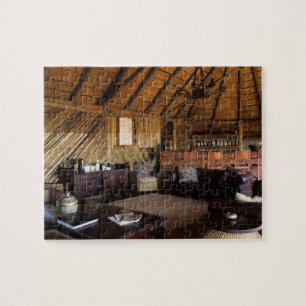 Simbabwe, Hwange-Nationalpark, Linkwasha-Lodge. Puzzle