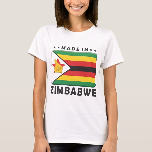 Simbabwe machte T-Shirt (Vorderseite)