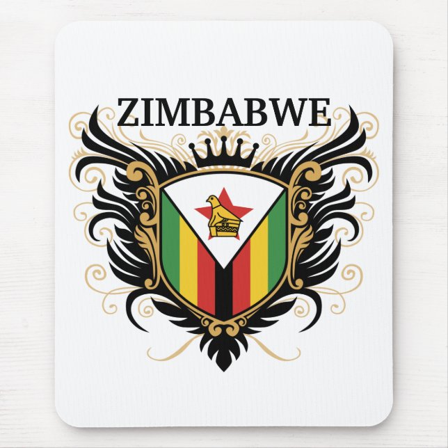 Simbabwe [personifizieren Sie] Mousepad (Vorne)