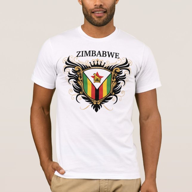 Simbabwe [personifizieren Sie] T-Shirt (Vorderseite)