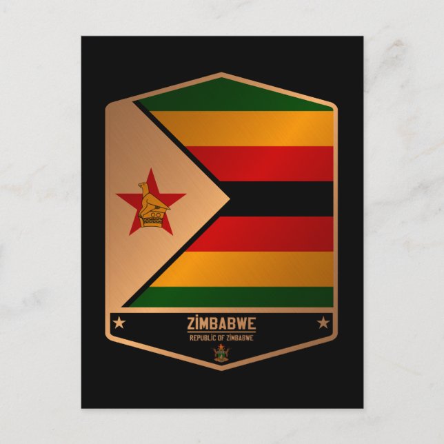 Simbabwe Postkarte (Vorderseite)