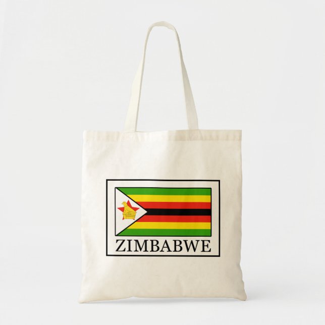 Simbabwe-Taschentasche Tragetasche (Vorne)
