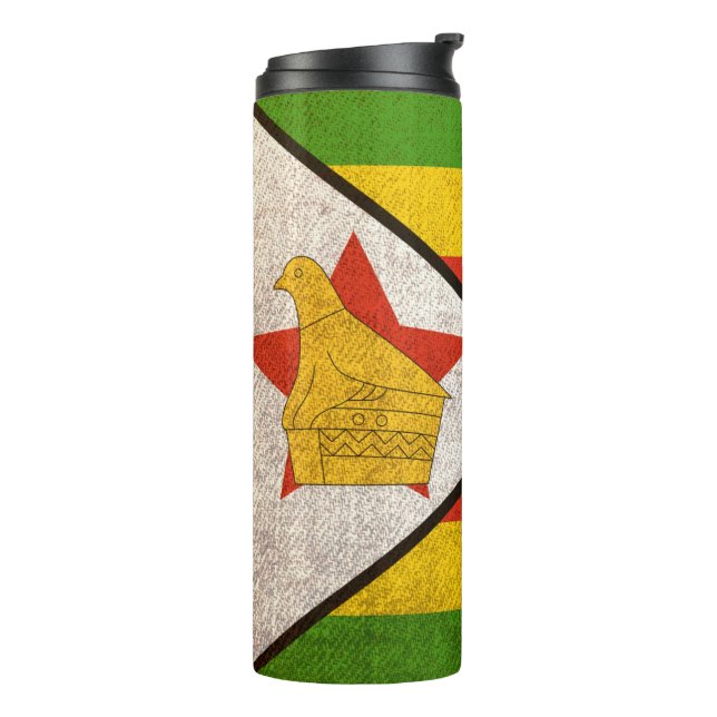 Simbabwe Thermosbecher (Nach links gedreht)