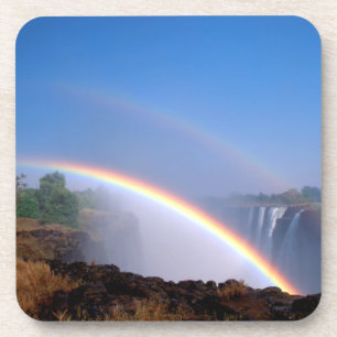 Simbabwe, Victoria-Fälle-Nationalpark. Doppel Untersetzer