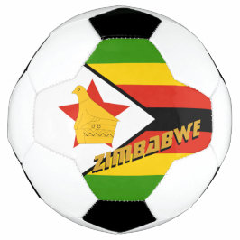 Simbabwes Fahne / Sport Fußball