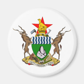 Simbabwes Offizielles Wappen-Heraldry-Symbol Magnet