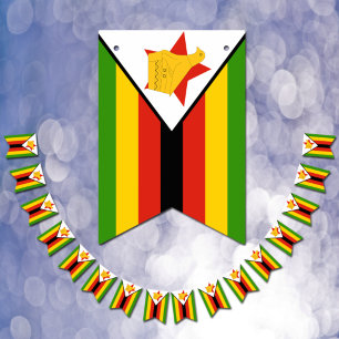 Simbabwische Flagge & Party - Simbabwische Banner