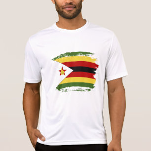 Simbabwische Flagge T-Shirt