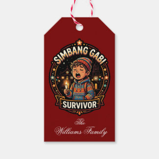 Simbang Gabi Überlebender Amerikanischer Philippin Geschenkanhänger