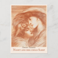 Simeon Solomon Night und ihr Kind Sleep CC0270