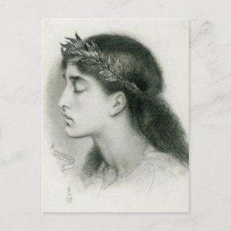 Simeon Solomon Sappho CC0421 Favorite Postkarte