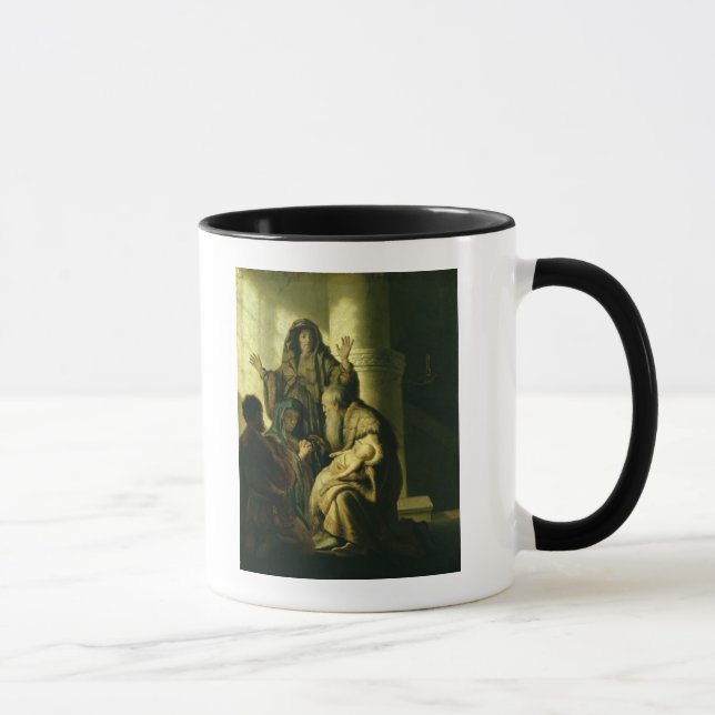 Simeon und Hannah im Tempel, c.1627 Tasse (Rechts)