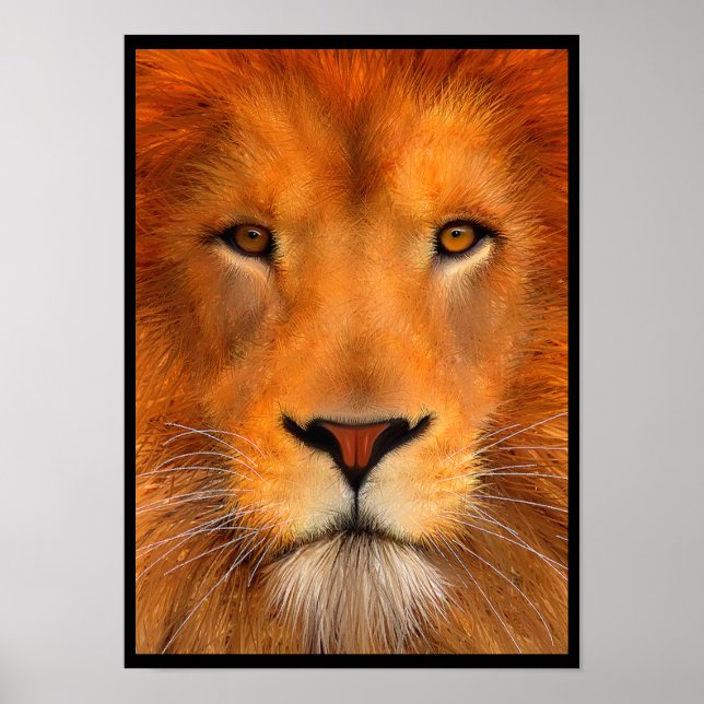 Simha Lion Poster (Vorne)