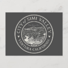 SIMI VALLEY CALIFORNIA - SANTA SUSANA PASS POSTKARTE