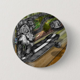 Simian Skate Selfie Button