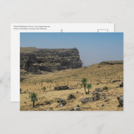 Simien Berge Äthiopien Postkarte