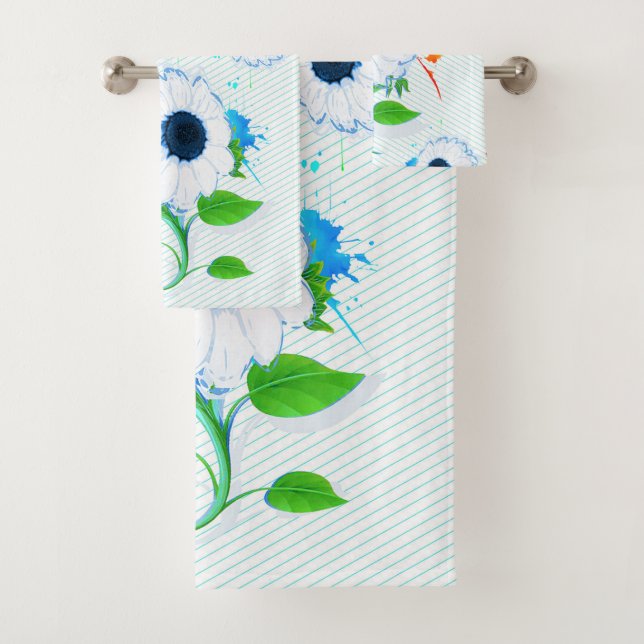 Simile Sonnenblume Badhandtuch Set (Insitu)