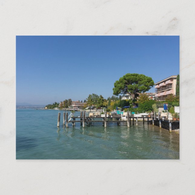Simione Gardasee Postkarte (Vorderseite)