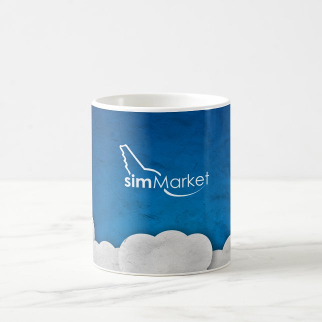 simMarket Papierhimmel 3 Tasse (Mittel)