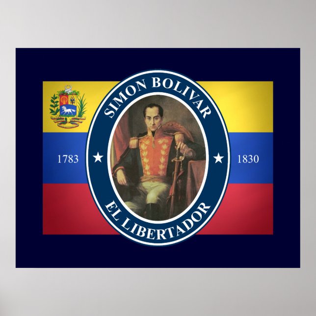 Simon Bolivar Poster (Vorne)