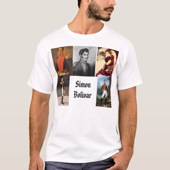 Simon Bolivar, Simon Bolivar, Simon Bolivar, Si… T-Shirt (Vorderseite)