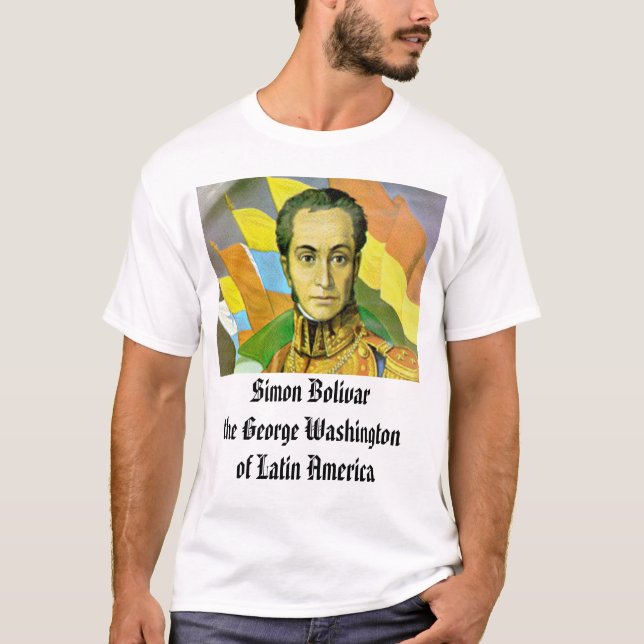Simon Bolivar, Simon Bolivar, Simon Bolivar, Si… T-Shirt (Vorderseite)